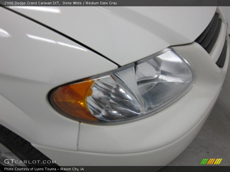 Stone White / Medium Slate Gray 2006 Dodge Grand Caravan SXT
