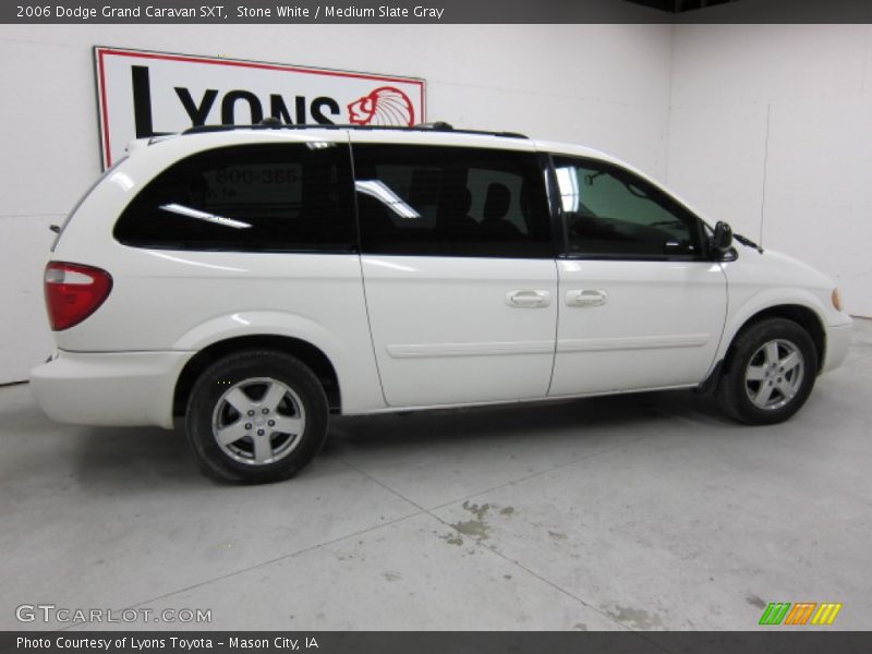 Stone White / Medium Slate Gray 2006 Dodge Grand Caravan SXT