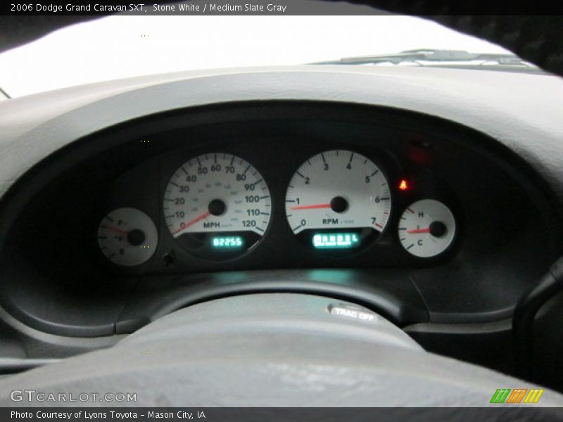 Stone White / Medium Slate Gray 2006 Dodge Grand Caravan SXT