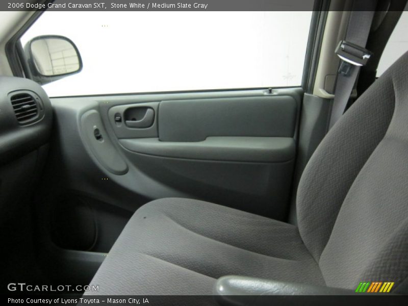 Stone White / Medium Slate Gray 2006 Dodge Grand Caravan SXT