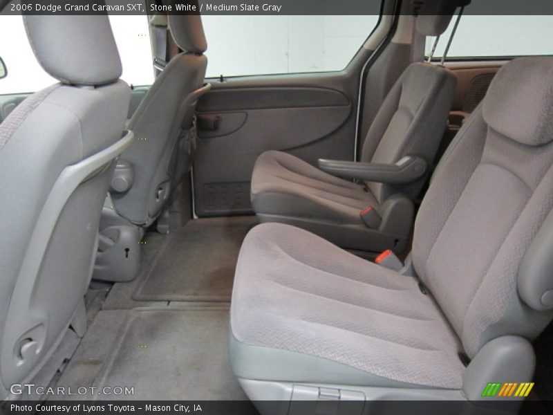 Stone White / Medium Slate Gray 2006 Dodge Grand Caravan SXT