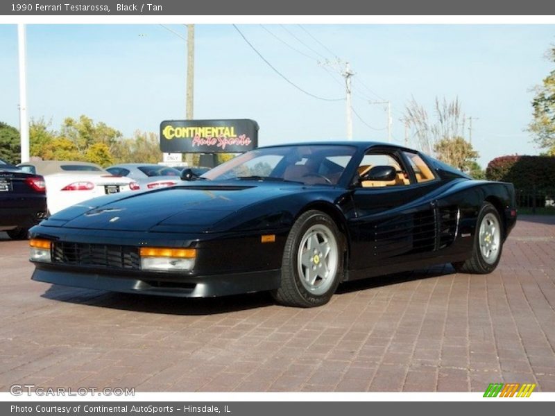 Front 3/4 View of 1990 Testarossa 