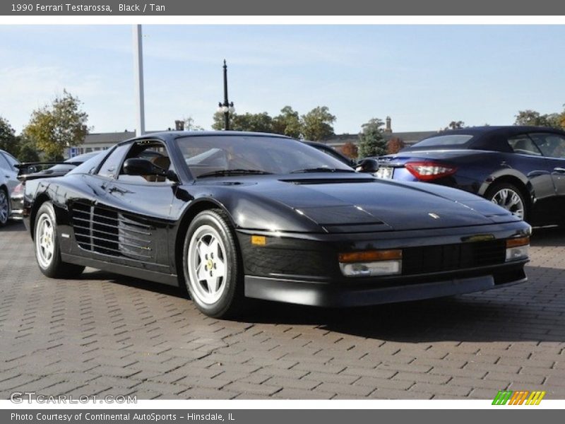 Front 3/4 View of 1990 Testarossa 