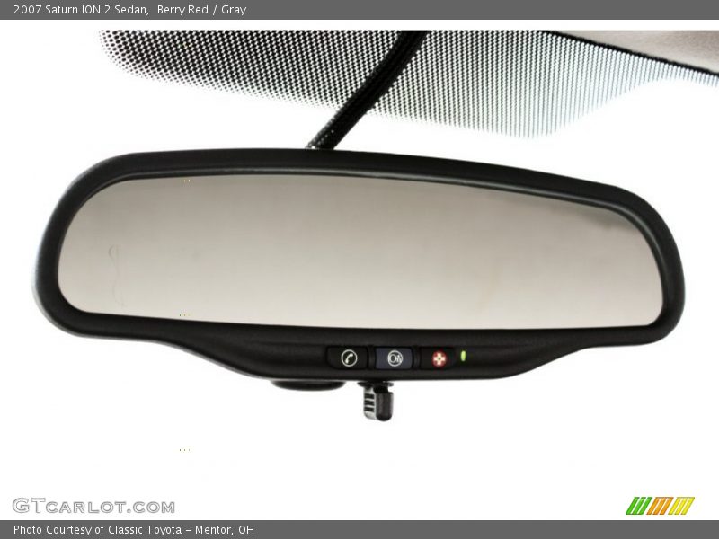 Berry Red / Gray 2007 Saturn ION 2 Sedan