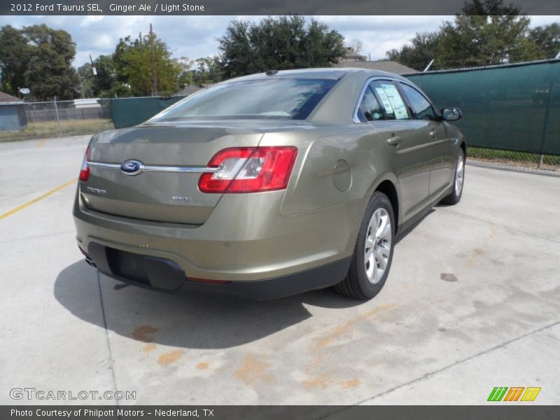  2012 Taurus SEL Ginger Ale