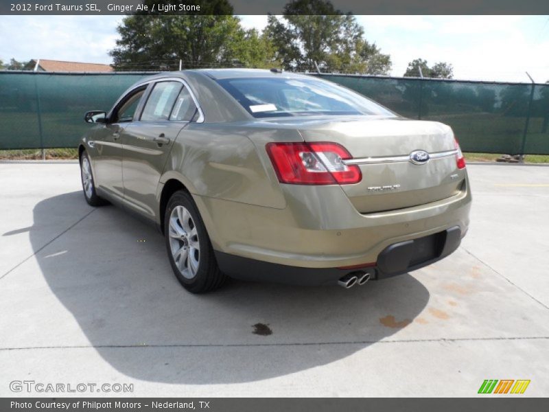 Ginger Ale / Light Stone 2012 Ford Taurus SEL