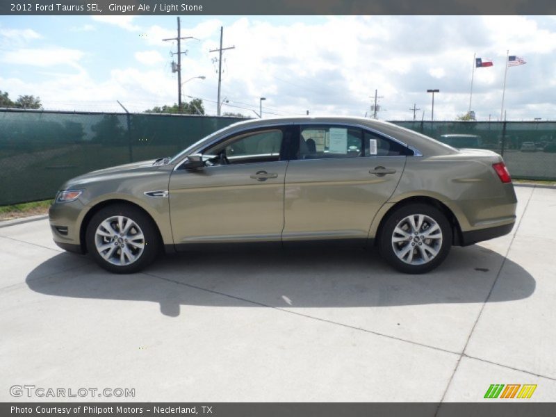Ginger Ale / Light Stone 2012 Ford Taurus SEL