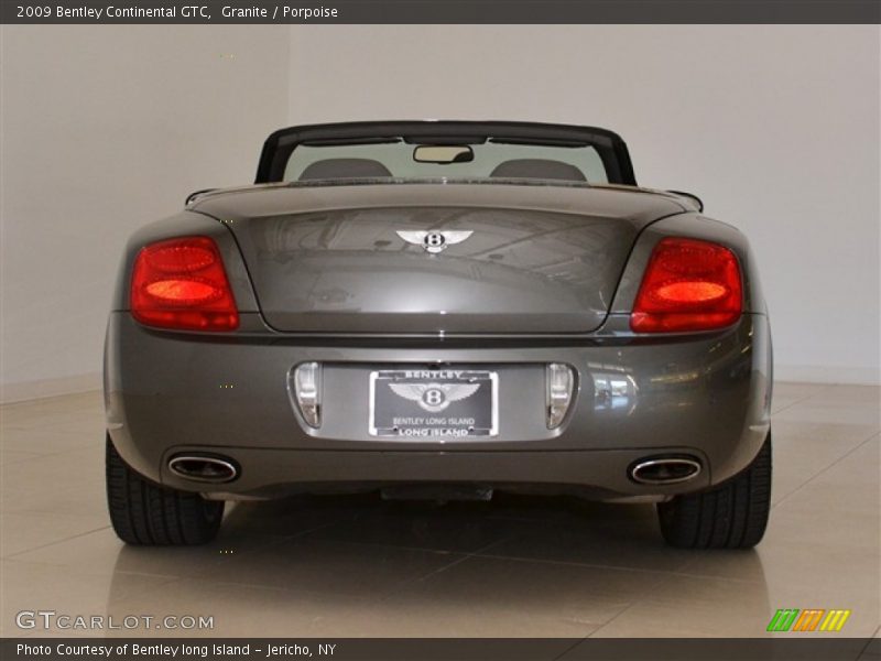 Granite / Porpoise 2009 Bentley Continental GTC