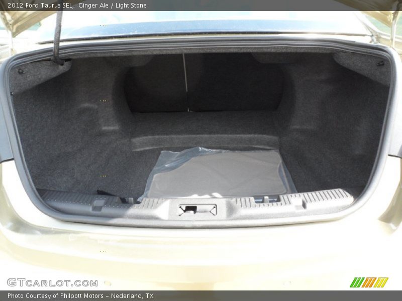  2012 Taurus SEL Trunk