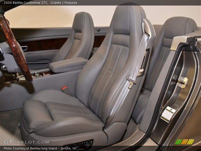  2009 Continental GTC  Porpoise Interior