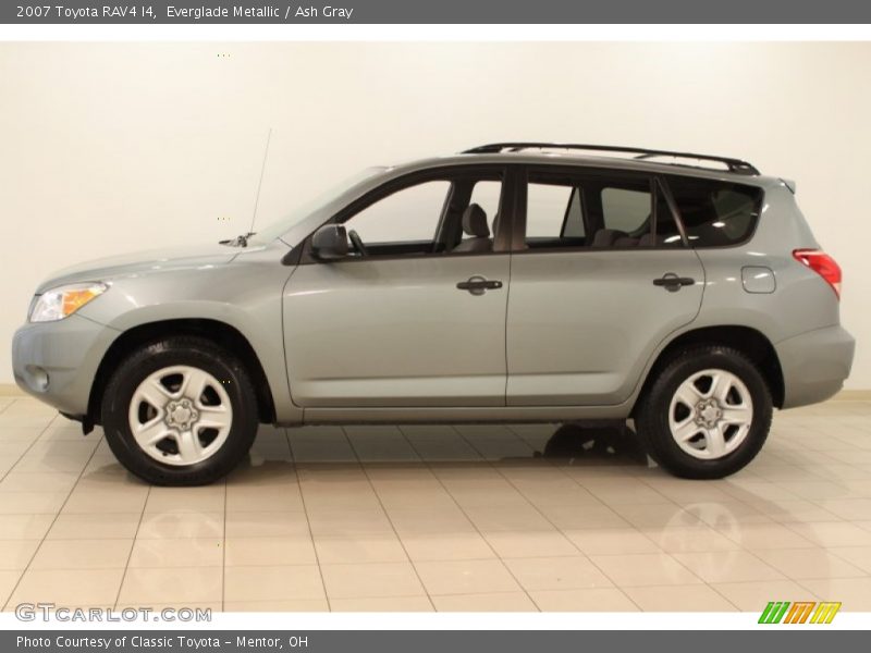 Everglade Metallic / Ash Gray 2007 Toyota RAV4 I4