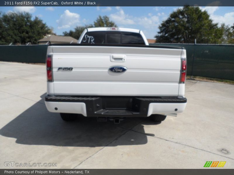 Oxford White / Black 2011 Ford F150 FX2 SuperCab