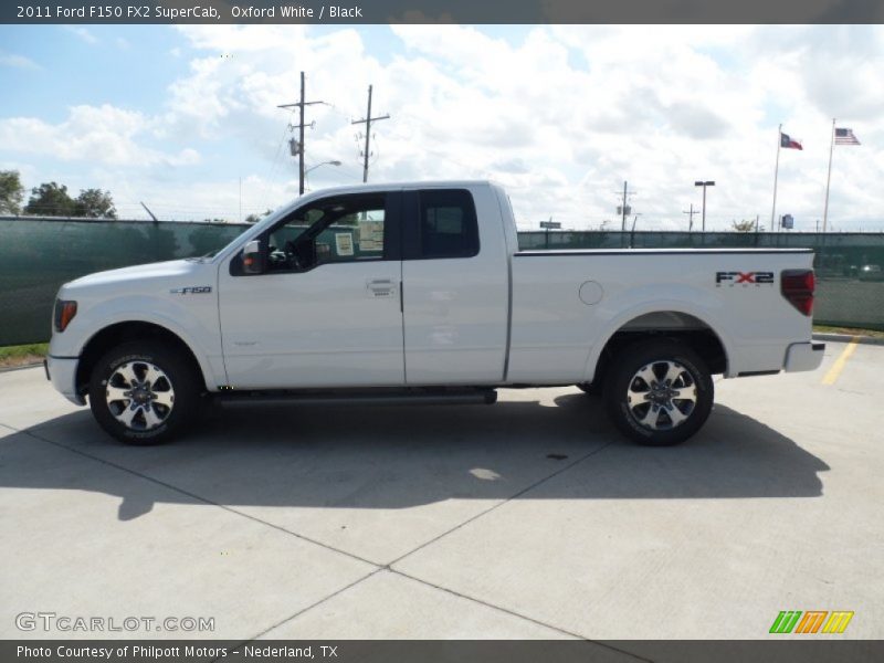 Oxford White / Black 2011 Ford F150 FX2 SuperCab