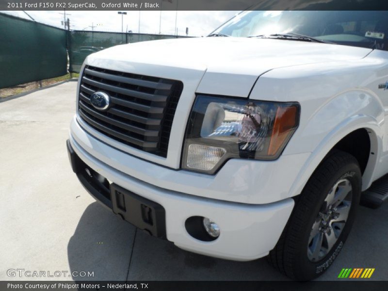 Oxford White / Black 2011 Ford F150 FX2 SuperCab