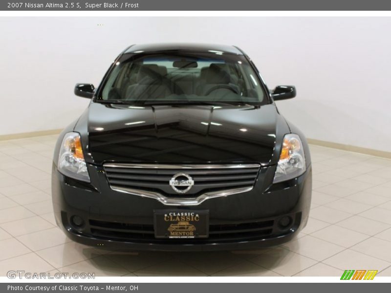 Super Black / Frost 2007 Nissan Altima 2.5 S