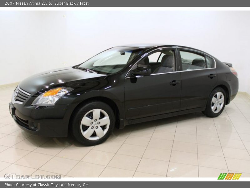 Super Black / Frost 2007 Nissan Altima 2.5 S