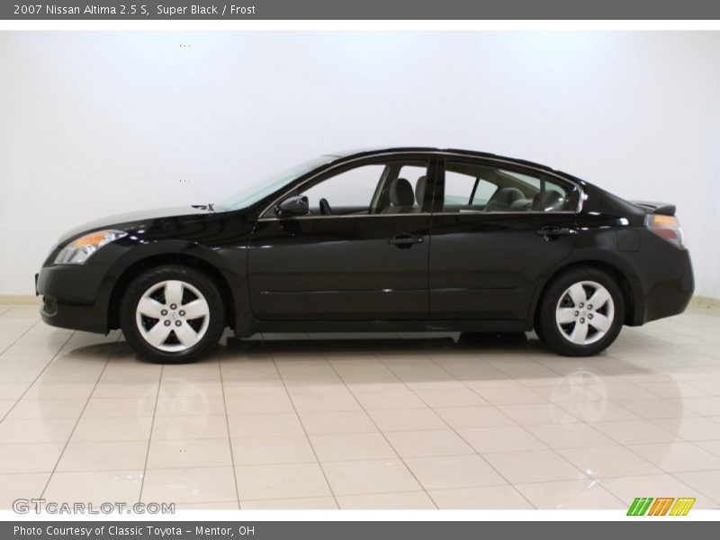 Super Black / Frost 2007 Nissan Altima 2.5 S