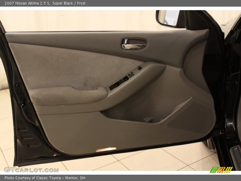 Super Black / Frost 2007 Nissan Altima 2.5 S