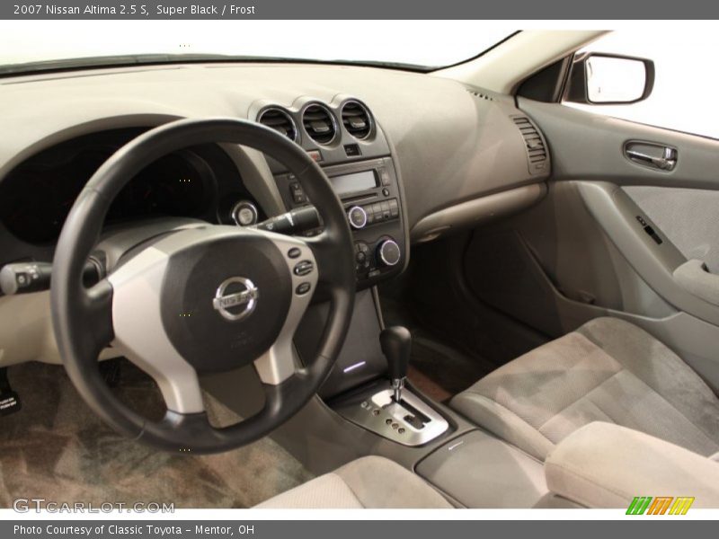 Super Black / Frost 2007 Nissan Altima 2.5 S