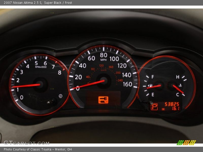 Super Black / Frost 2007 Nissan Altima 2.5 S