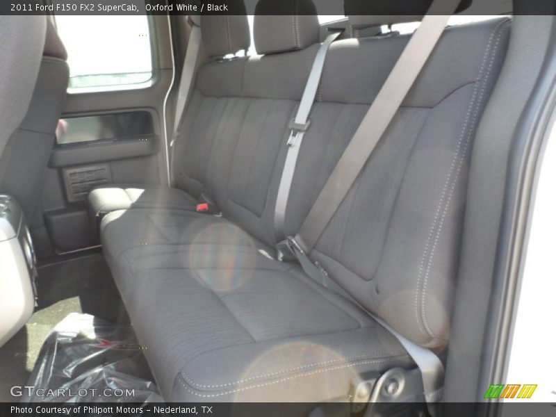  2011 F150 FX2 SuperCab Black Interior