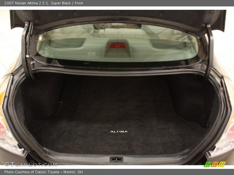 Super Black / Frost 2007 Nissan Altima 2.5 S