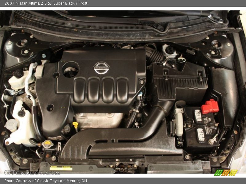 Super Black / Frost 2007 Nissan Altima 2.5 S