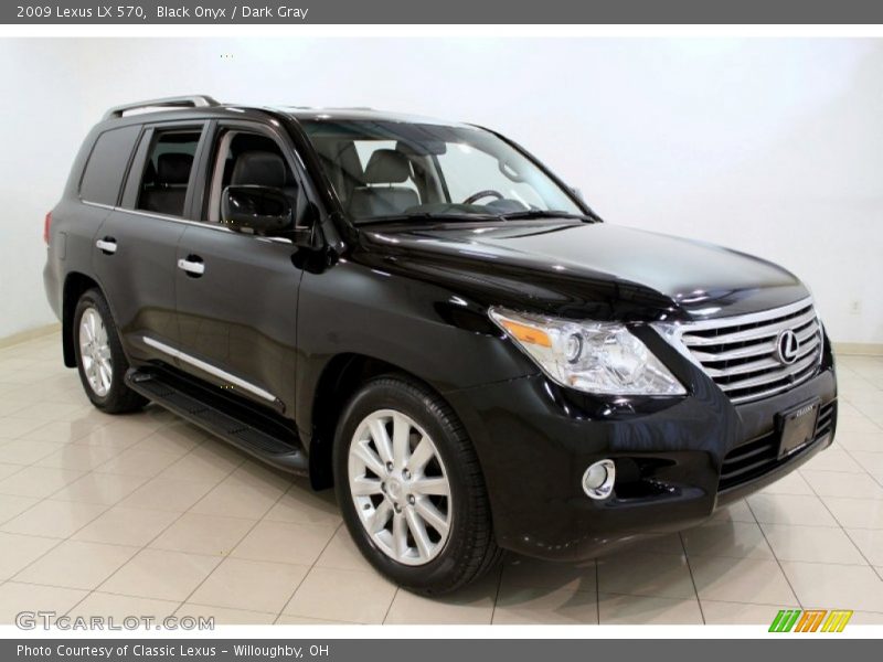 Black Onyx / Dark Gray 2009 Lexus LX 570