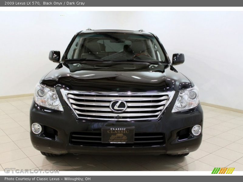 Black Onyx / Dark Gray 2009 Lexus LX 570