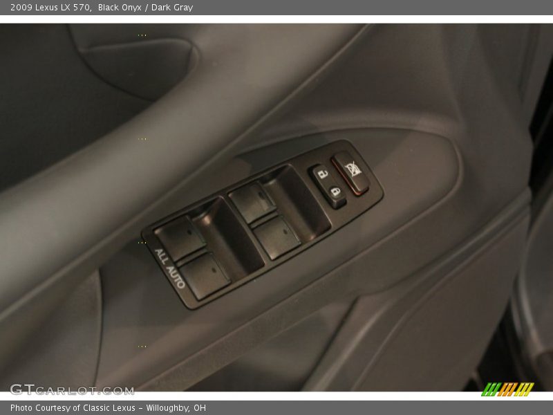 Black Onyx / Dark Gray 2009 Lexus LX 570