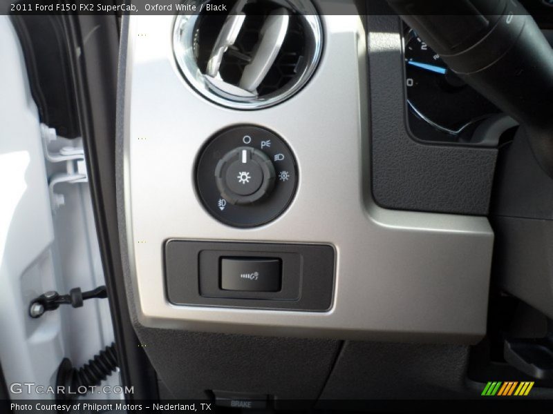 Controls of 2011 F150 FX2 SuperCab