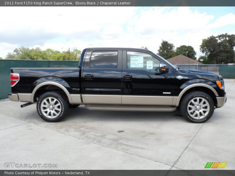 Ebony Black / Chaparral Leather 2011 Ford F150 King Ranch SuperCrew