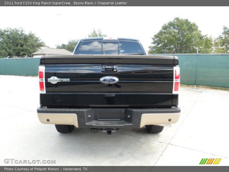 Ebony Black / Chaparral Leather 2011 Ford F150 King Ranch SuperCrew