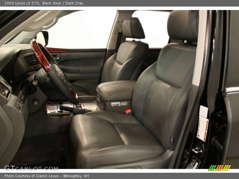 Black Onyx / Dark Gray 2009 Lexus LX 570
