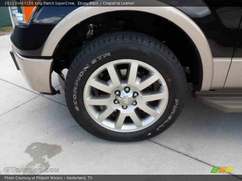 Ebony Black / Chaparral Leather 2011 Ford F150 King Ranch SuperCrew