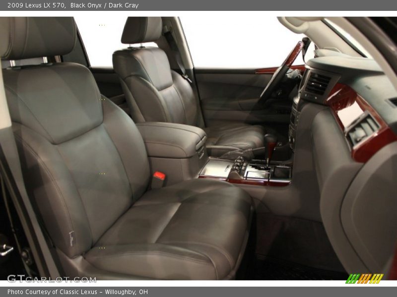 Black Onyx / Dark Gray 2009 Lexus LX 570