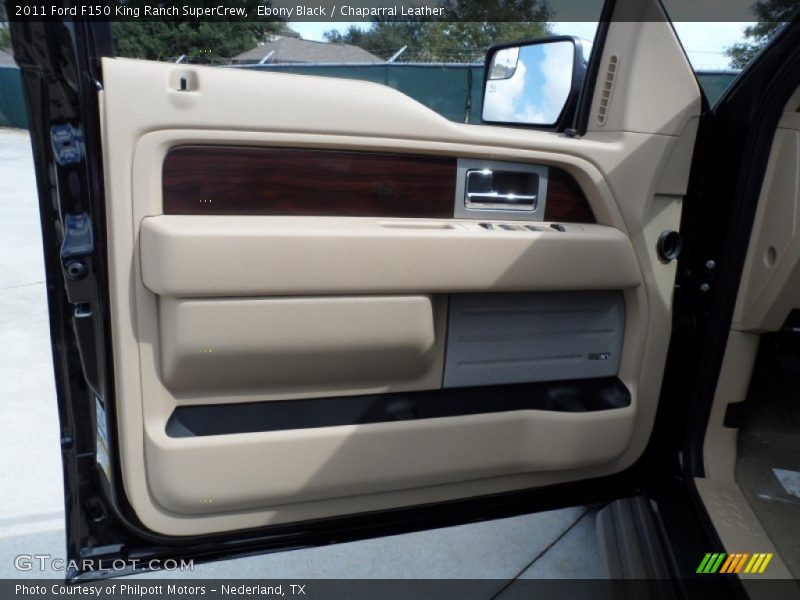 Ebony Black / Chaparral Leather 2011 Ford F150 King Ranch SuperCrew