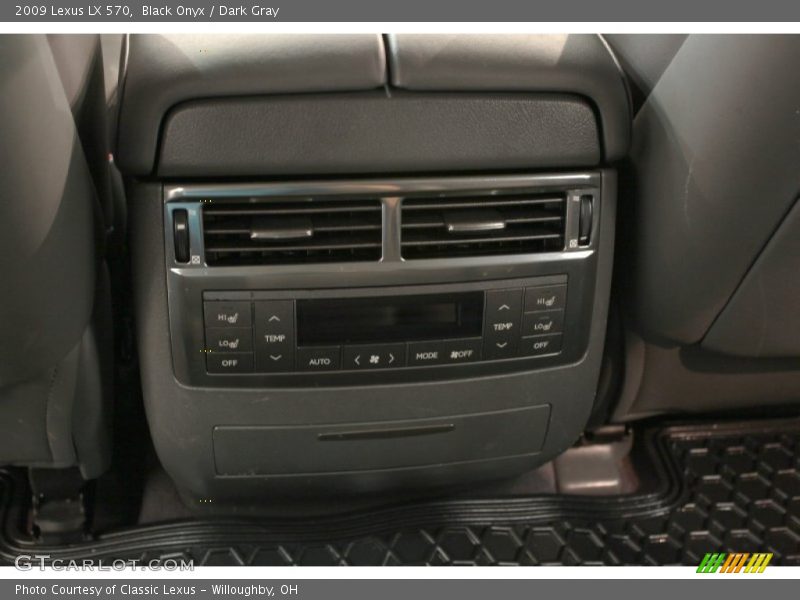 Black Onyx / Dark Gray 2009 Lexus LX 570
