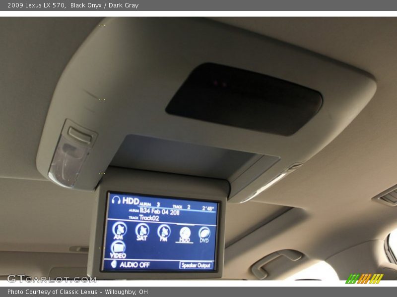 Black Onyx / Dark Gray 2009 Lexus LX 570