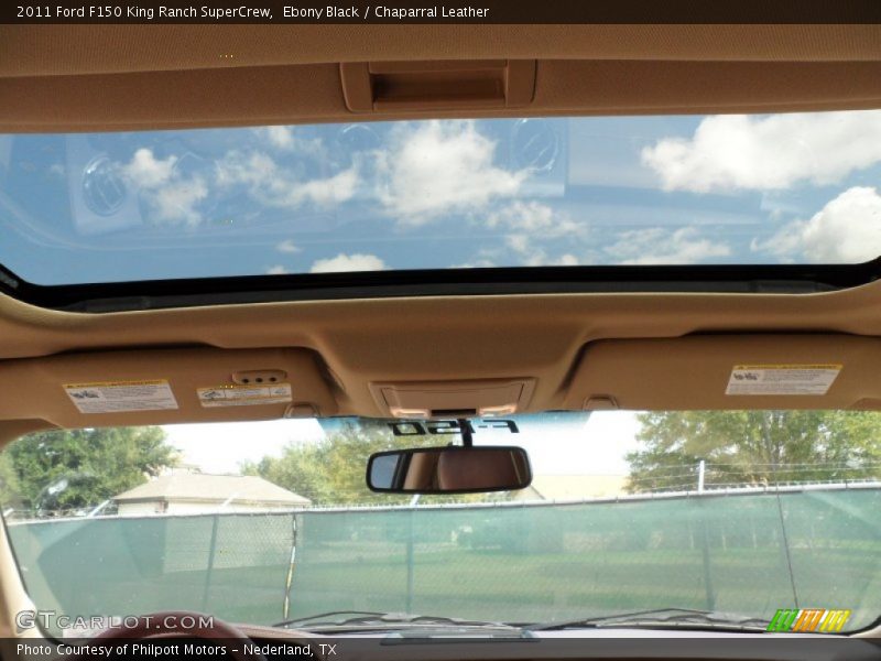 Ebony Black / Chaparral Leather 2011 Ford F150 King Ranch SuperCrew