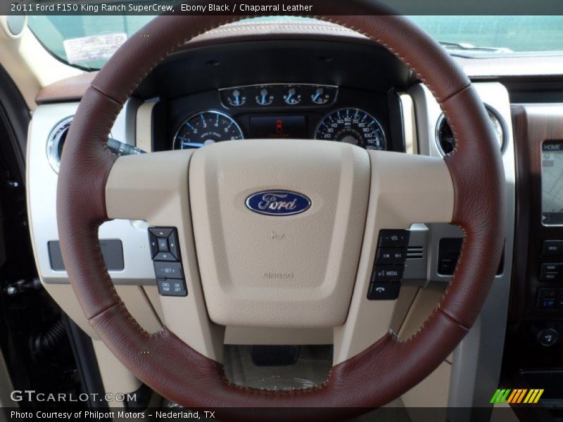 Ebony Black / Chaparral Leather 2011 Ford F150 King Ranch SuperCrew