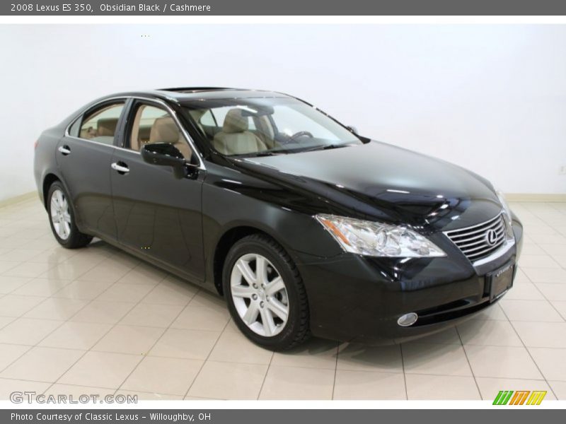 Obsidian Black / Cashmere 2008 Lexus ES 350