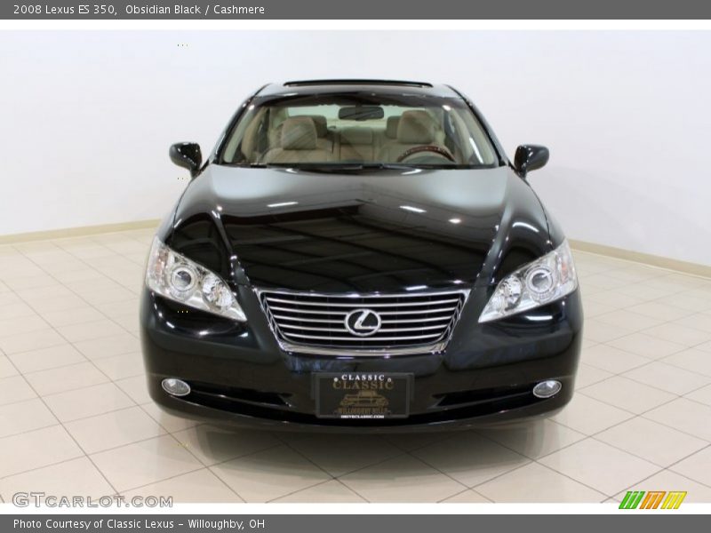 Obsidian Black / Cashmere 2008 Lexus ES 350