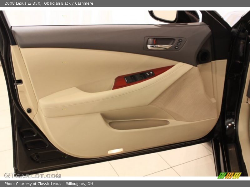 Obsidian Black / Cashmere 2008 Lexus ES 350
