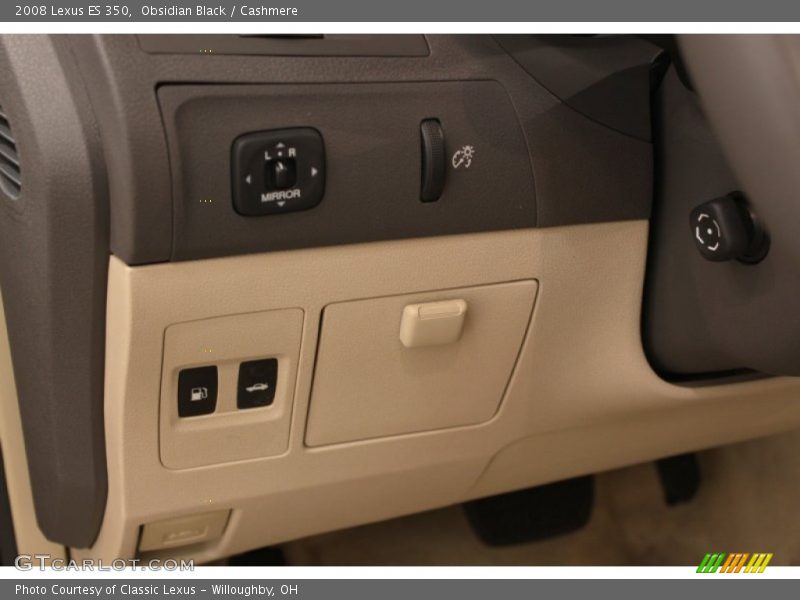 Obsidian Black / Cashmere 2008 Lexus ES 350