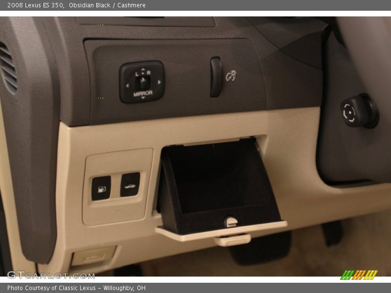 Obsidian Black / Cashmere 2008 Lexus ES 350