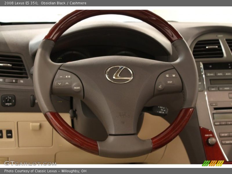 Obsidian Black / Cashmere 2008 Lexus ES 350