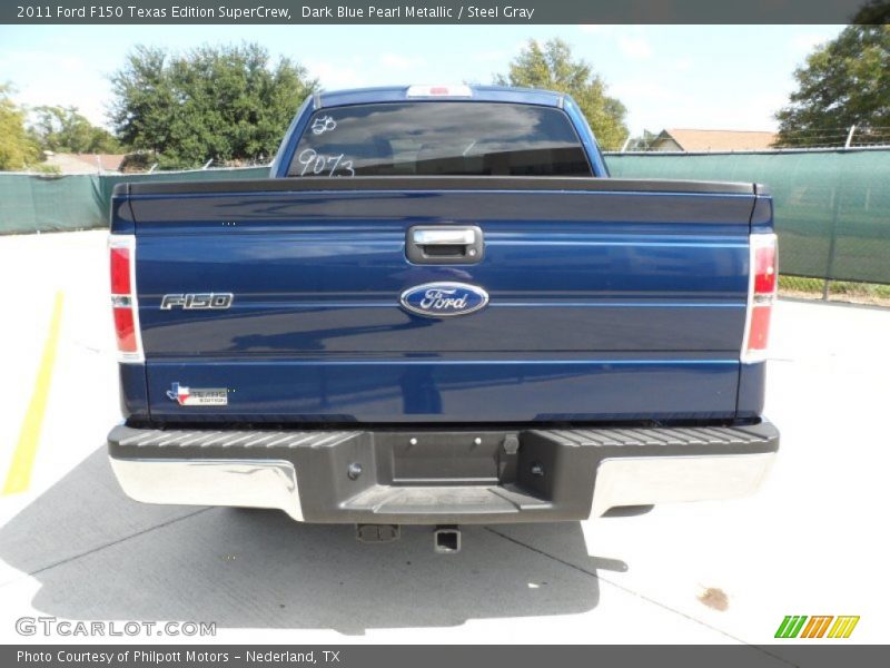 Dark Blue Pearl Metallic / Steel Gray 2011 Ford F150 Texas Edition SuperCrew