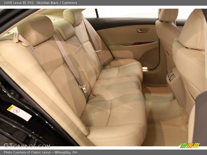 Obsidian Black / Cashmere 2008 Lexus ES 350