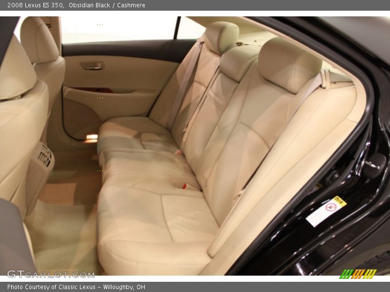 Obsidian Black / Cashmere 2008 Lexus ES 350